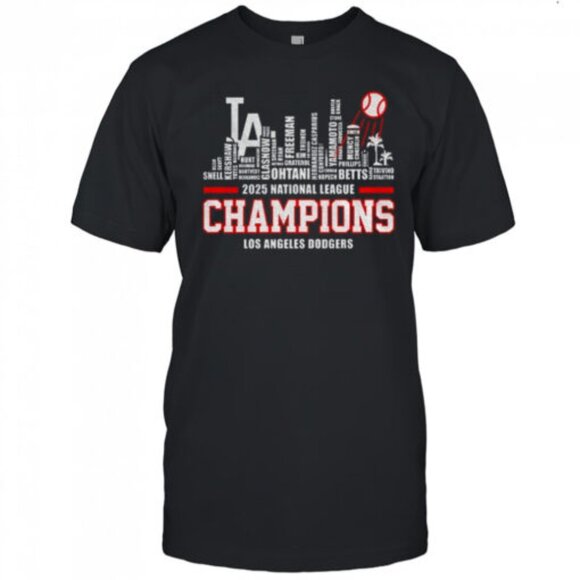 City Skyline Los Angeles Dodgers 2025 National League Champions World Series 140 - Picture 1 of 5